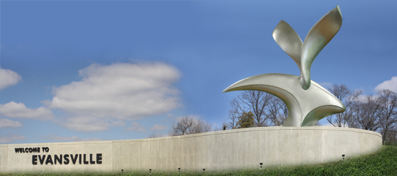 Evansville Airport Gateway Sculpture