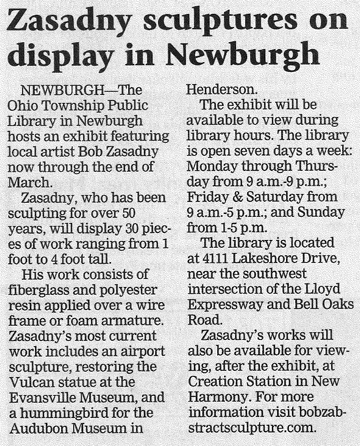 Newburgh Central Library Exhibit